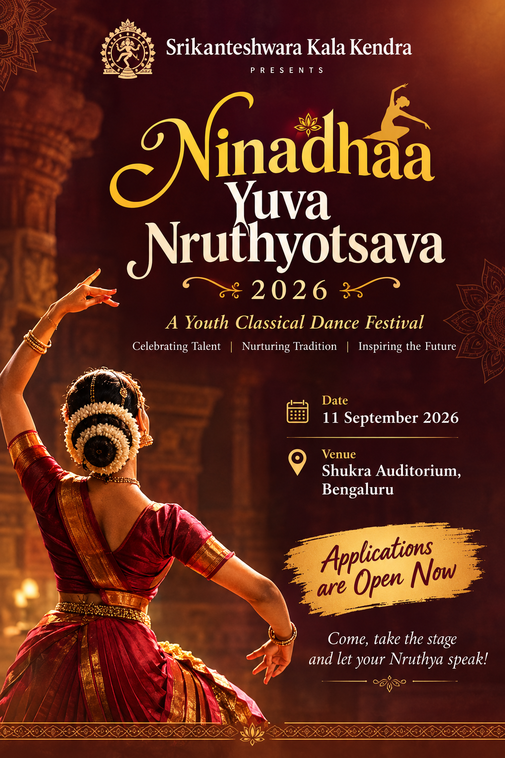 Ninadhaa Yuva Nruthyotsava 2026