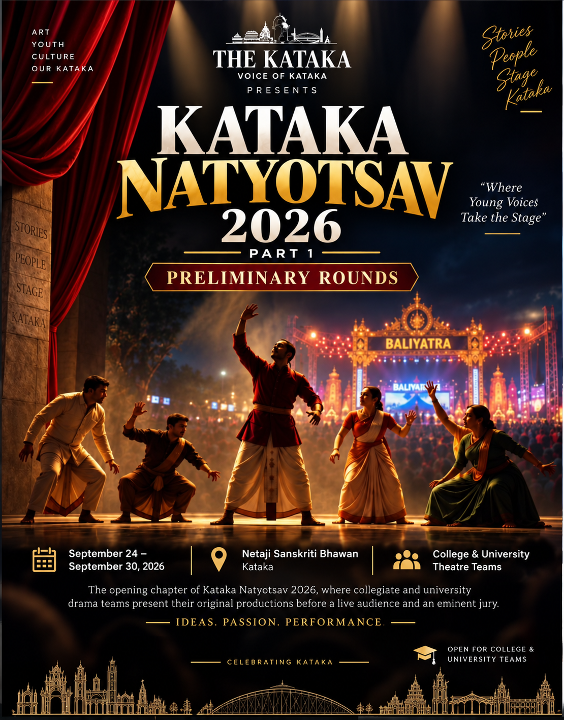 Kataka Natyotsav 2026 - Preliminary Rounds