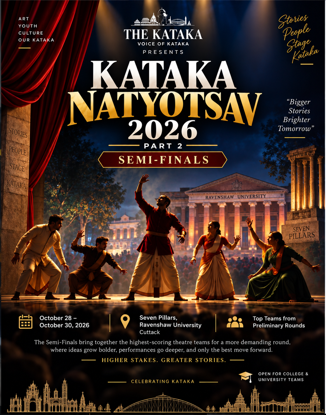 Kataka Natyotsav 2026 - Semi-Finals